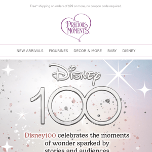 Celebrate Disney100 With Precious Moments