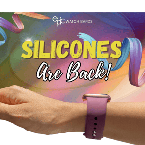 Specialty Silicone Apple Watch Bands - Epic Watch Bands