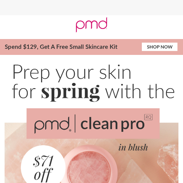 💖40% OFF The PMD Clean Pro RQ in Blush! LIMITED TIME OFFER