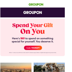 We Wanna Get Personal(ized): Accept Our $10 Gift?