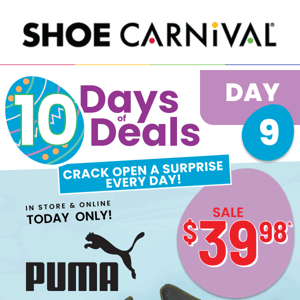 Deal of the Day: $39.98 Puma