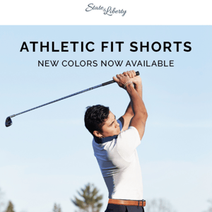 Summer Arrivals: Golf Shorts