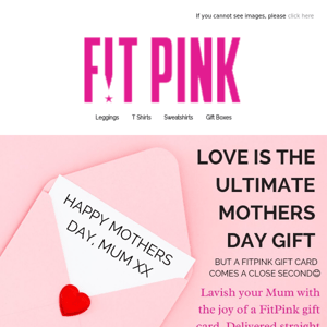 💌 Last Minute e-Gift Card for Mother's Day  💌
