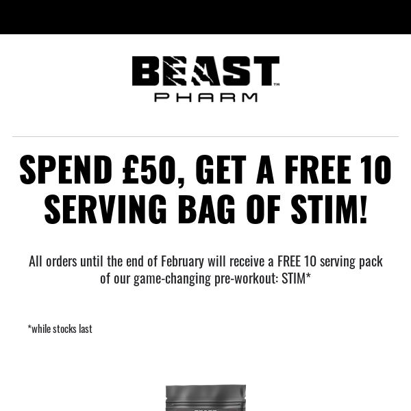 Exclusive FREE Stim Offer! ⚡💪