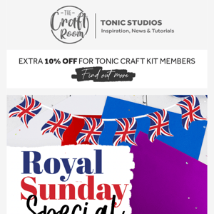 👑 Royal Sunday Special deals for you, Tonic Studios USA