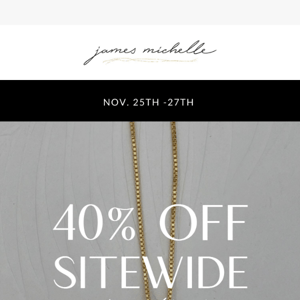 YES! 40% Off + FREE Shipping