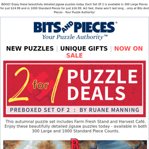 2 Puzzles For The Price Of 1? Yes Please.