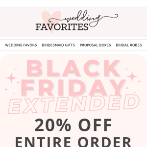 Black Friday Sale Extended! Hurry, Ends Soon!