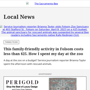 This family-friendly activity in Folsom costs less than $25. How I spent my day at the zoo