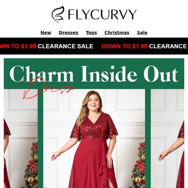 😍.FlyCurvy.$50 OFF🚨Shop Now for Discounted Dresses!