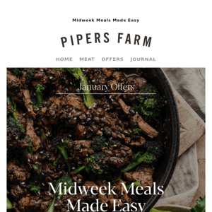 Midweek Meals Made Easy