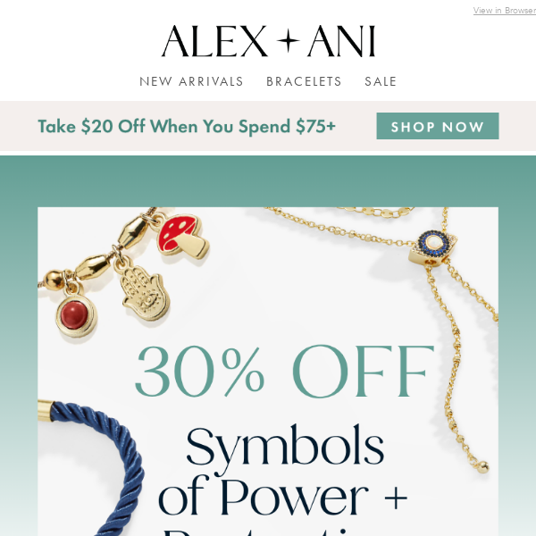 Here's Your Sign 🧿 30% Off Symbols - Alex And Ani