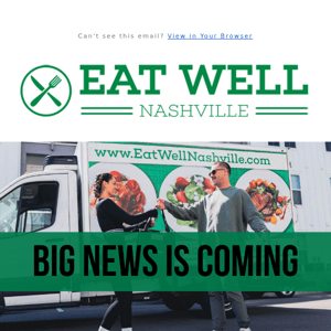 BIG UPDATE coming soon! | Eat Well 🍽️