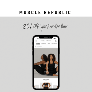 20% Off Your First App Order ⚡