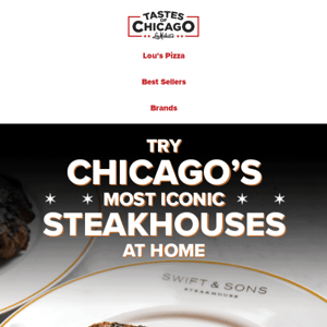 🥩 Chicago’s premium steaks, straight to your door.