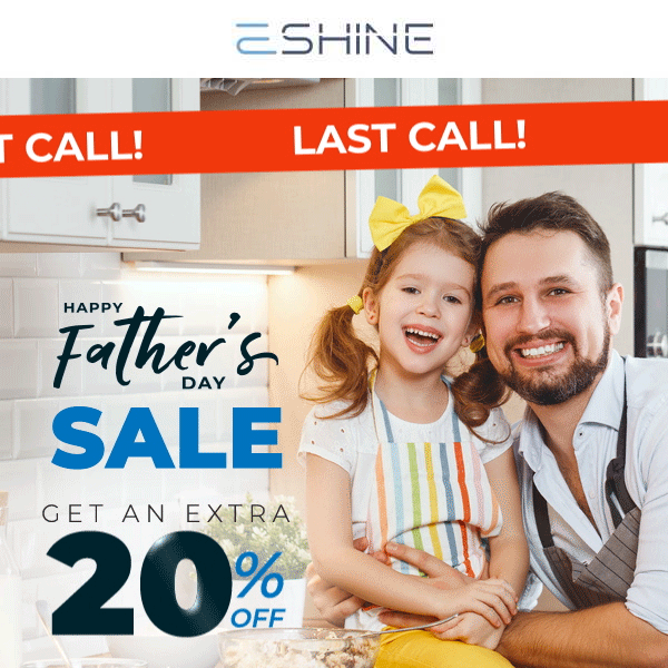 LAST CALL! 📣 Father's Day Sale Ends Soon