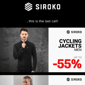 ⏰ Tick, tock... Hurry up, the SALE is almost over.