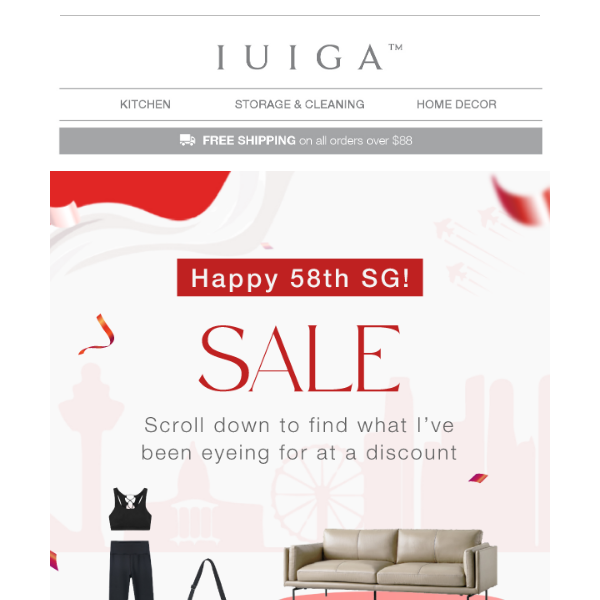 Celebrate SG58 🇸🇬 with HUGE savings now, don’t say bojio!