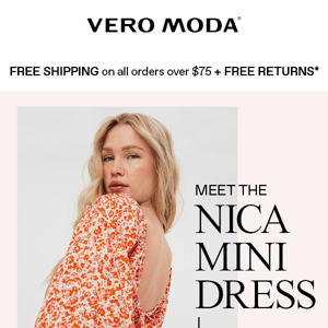 Vero Moda, this dress looks AMAZING on you!