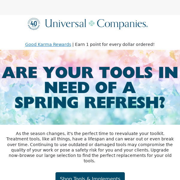 Spring Into Action: Revitalize Your Treatment Toolkit!