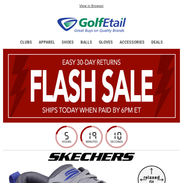 Got Feet? Only $53❣️ Skechers Sport Torque Relaxed Fit Golf Shoe • Save Now