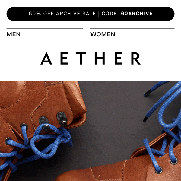 Restocked: AETHER Moto Boot