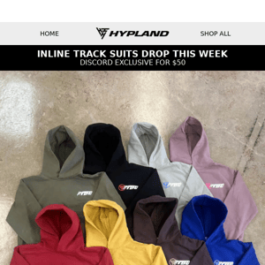 $50 track suits THIS WEEK!