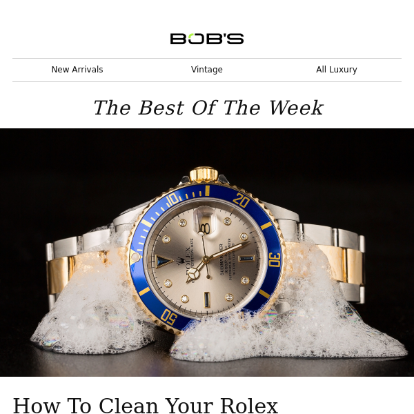How to Clean Your Rolex