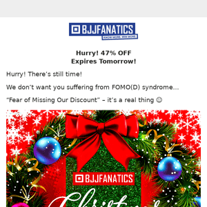 Merry Christmas! Treat Yourself To 47% Off…