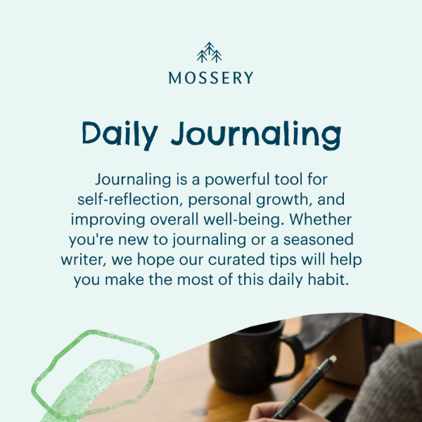 Daily journaling for mindfulness 🖌️