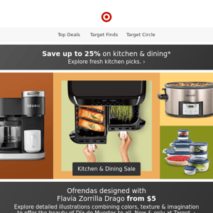 Save on your fave kitchen & dining items🍴