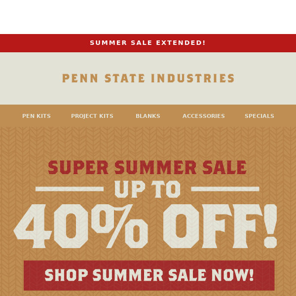 🌟(1) Friendly message from Penn State Industries: allow us to give you this great offer - SALE EXTENDED