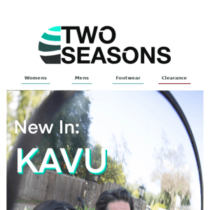 Brand new✨  Kavu apparel online now || Two Seasons