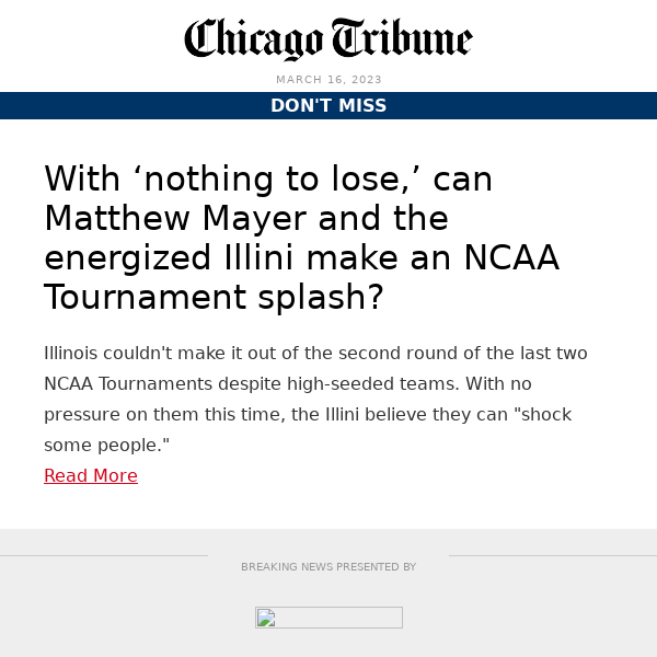 Will Illini make an NCAA Tournament splash?