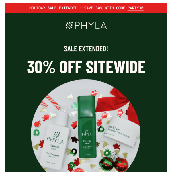 Get 30% off when you try Phyla today