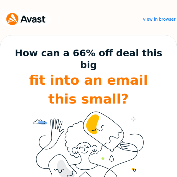 Don’t let this huge 66% sale on two years of Avast Premium Security scare you