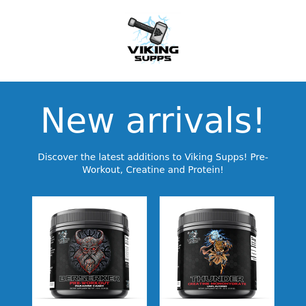 New Products now in stock!