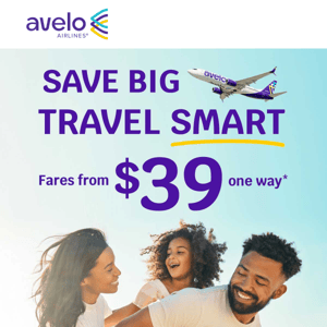 👀 Check out fares from $39!