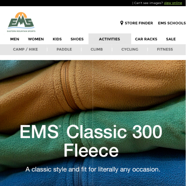 EMS Classic 300 and Micro-Fleece Jackets + Vests