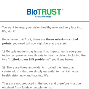 Why you must consume these 3 antioxidants for healthy vision