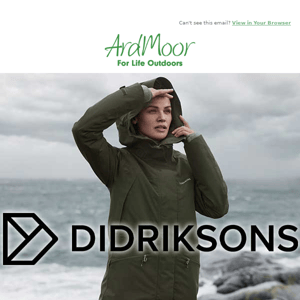 NEW Didriksons in stock!