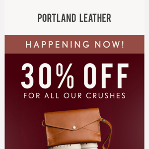 30% Off Valentine's SALE💕Best Leather, Best Price