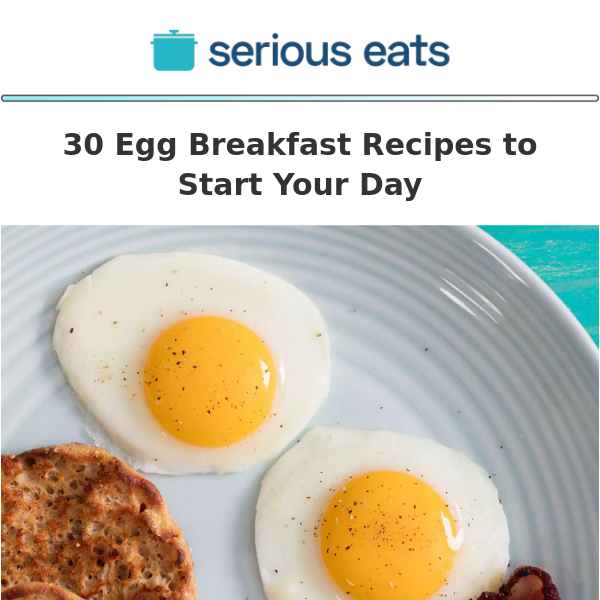 30 Egg Breakfast Recipes to Start Your Day