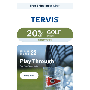 20% Off Golf Designs
