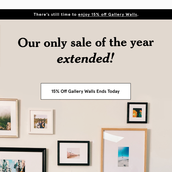 Sale extended (today only)