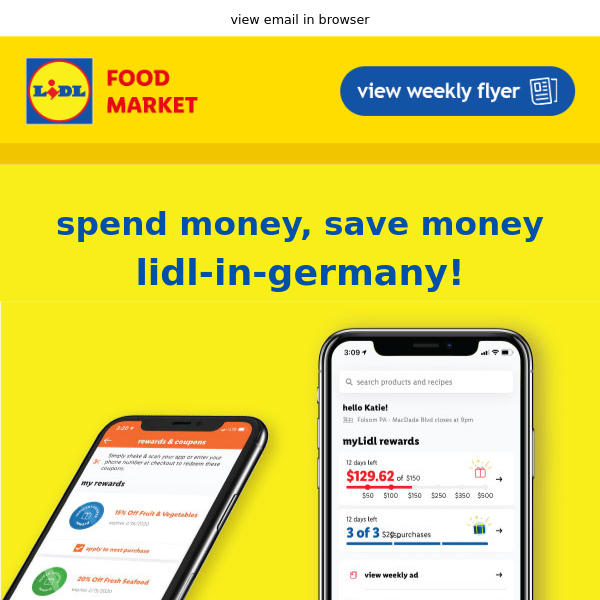 Enclosed: a myLidl sneak peek 👀💰