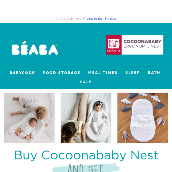 Wrap your little one in a cozy cocoon of comfort with Cocoonababy & FREE Cocoonacover! 💗