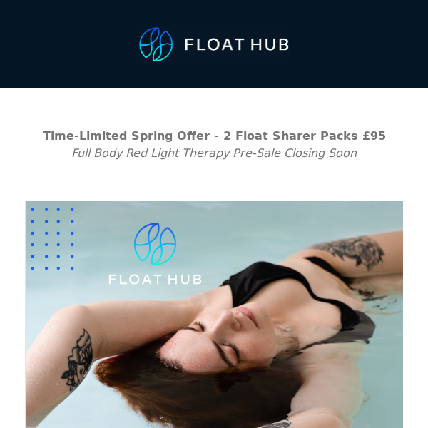 Spring offer 2 Floats £95 & RLT Pre-Sale 💙