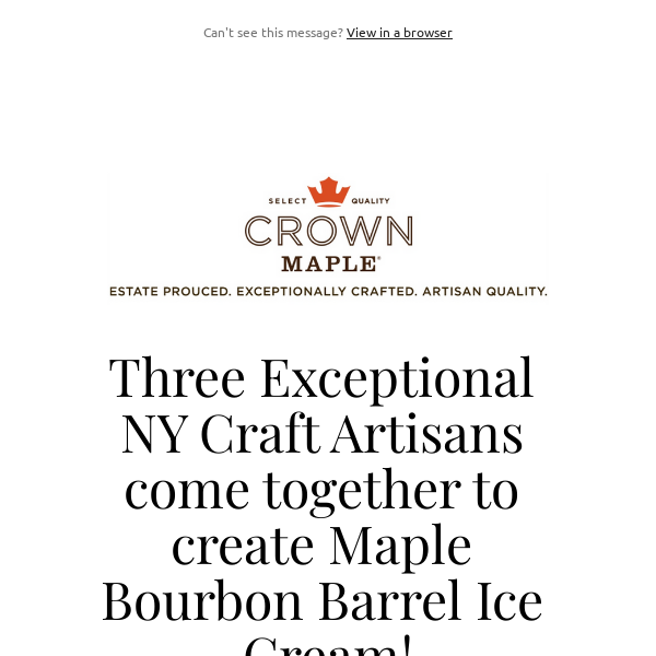 Limited Edition Bourbon Ice Cream from 3 Exceptional NY Craft Artisans & Giveaway!