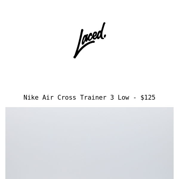 Nike Air Cross Trainer 3 Low - Available NOW